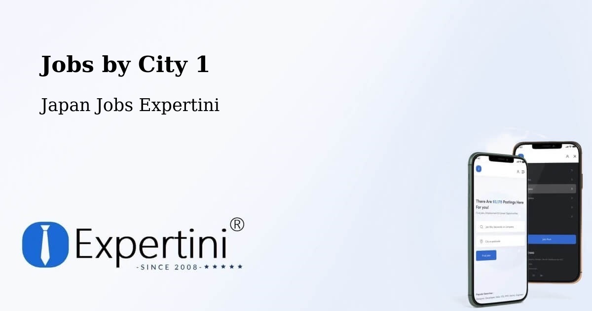 City Jobs in Japan - Expertini